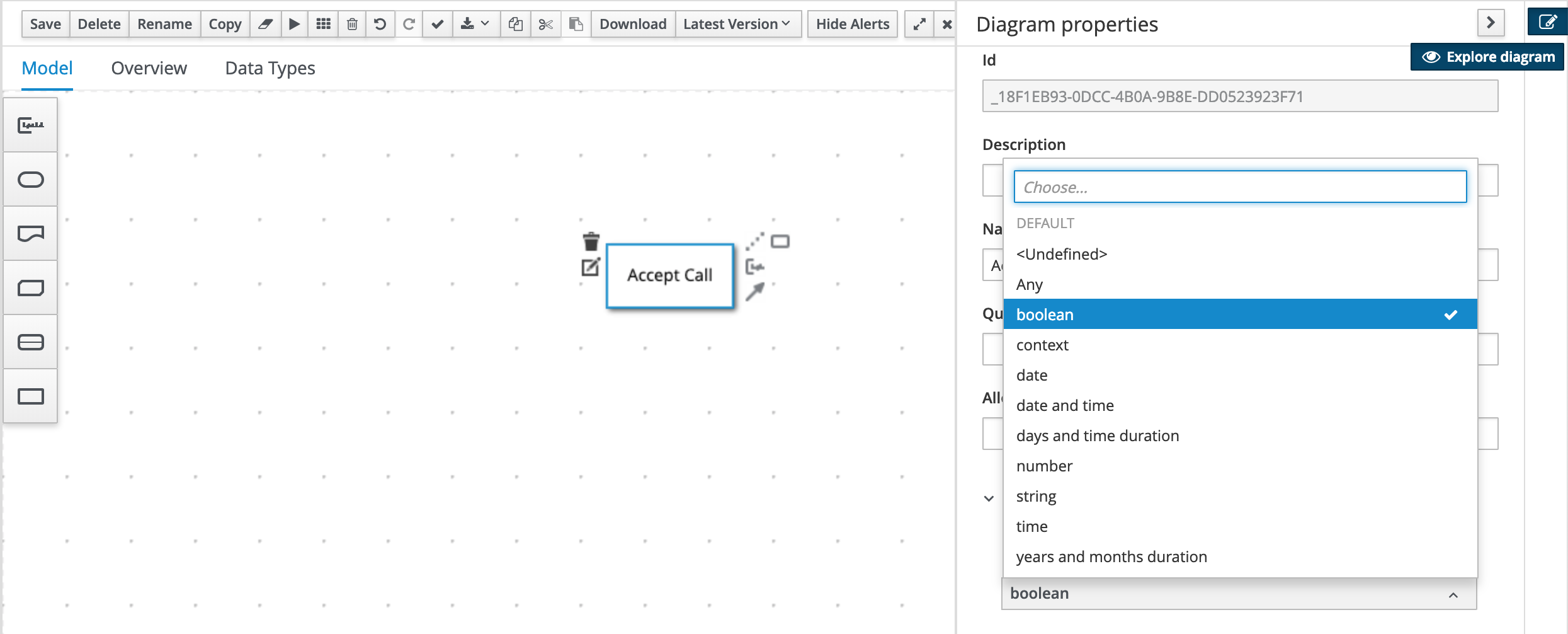 Output Data Type